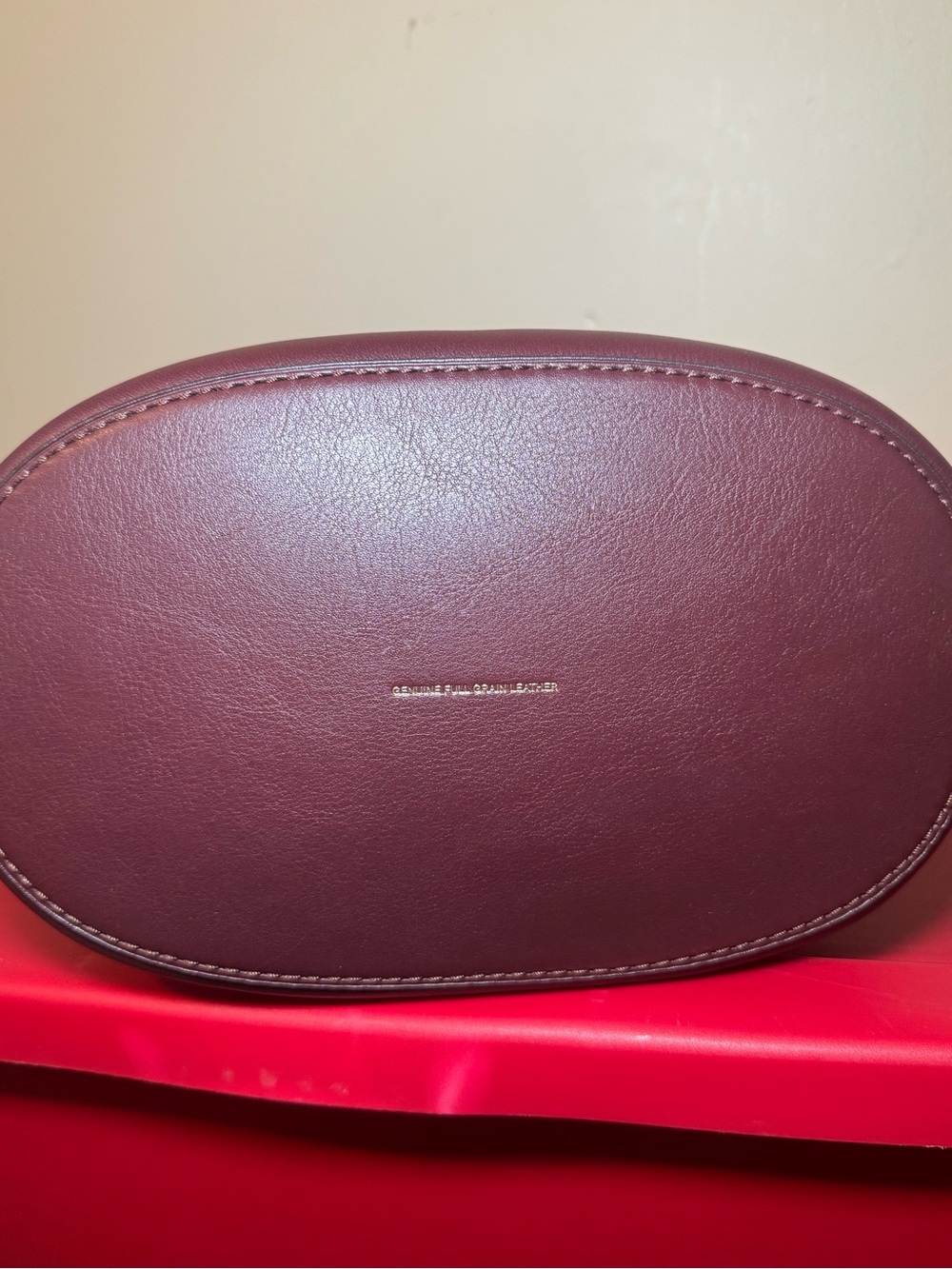 Coach Merlot Bleecker Bucket - Picture 4 of 7